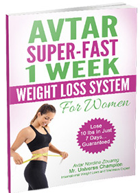 Avtar Super-Fast 1 Week Weight Loss System Main Manual