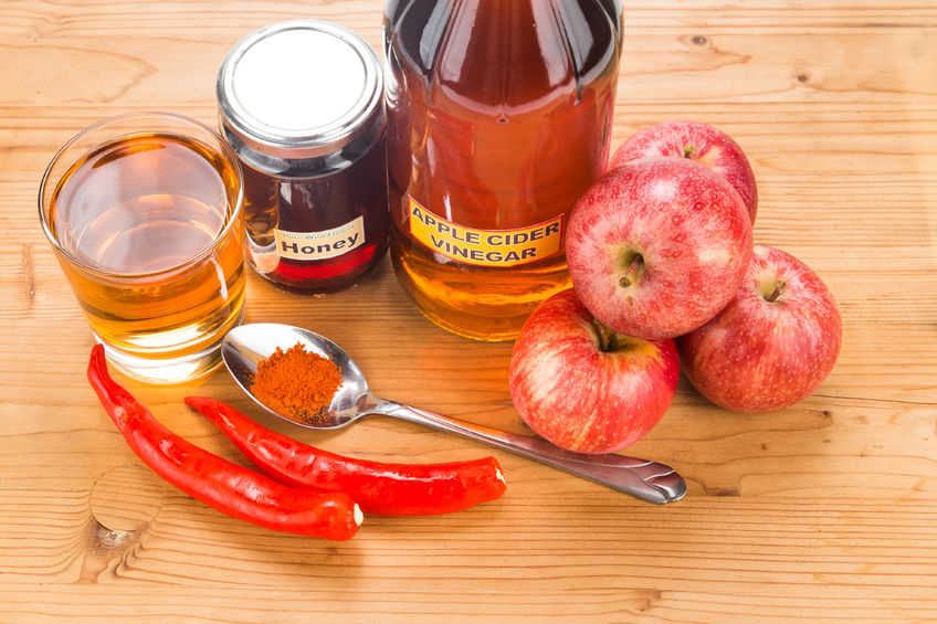apple cider vinegar syrup as cough relief