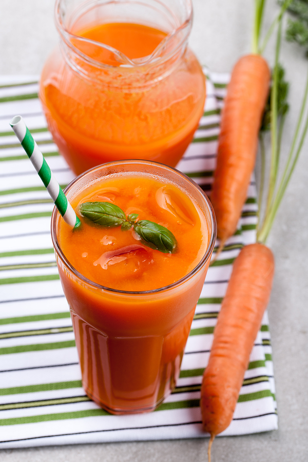 Carrot Juice for candida