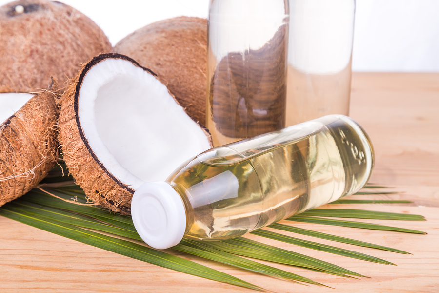 extra virgin coconut oil to get rid of keloids scars