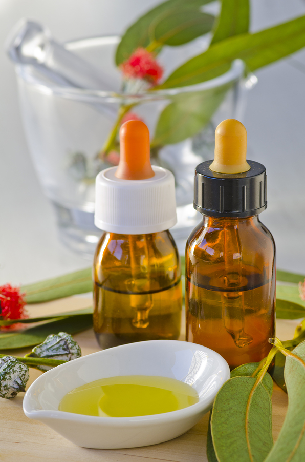 Eucalyptus essential oil for headaches