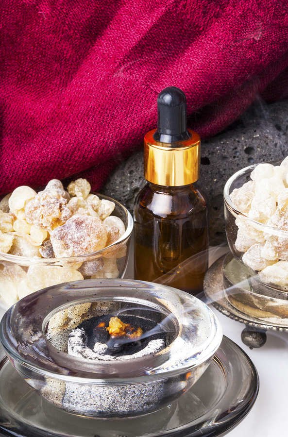 Frankincense essential oil for headaches