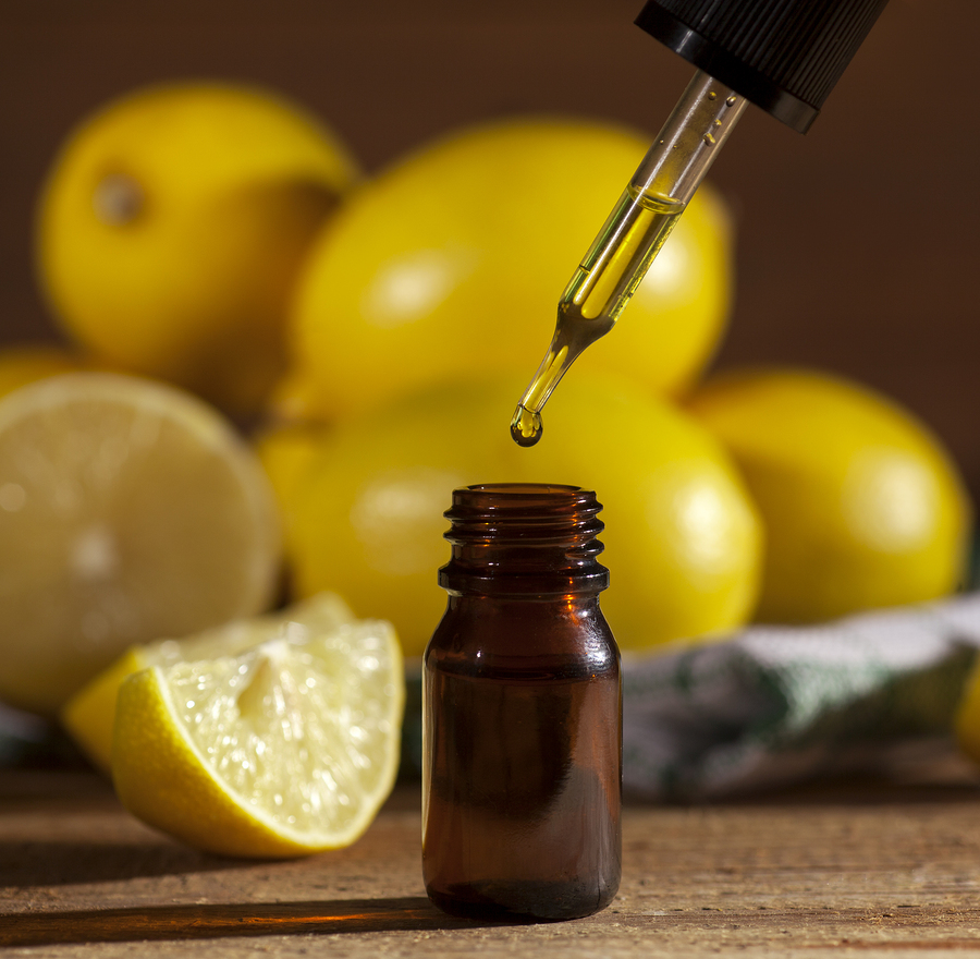 Lemon essential oil for headaches